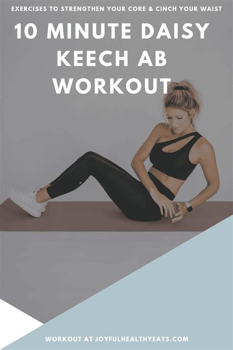 daisy keech hourglass workout|Daisy Keech ab workout: I did it every day for a week。